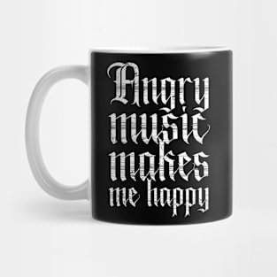 Rock n Roll Saying Heavy Metal Hard Rock Music Mug